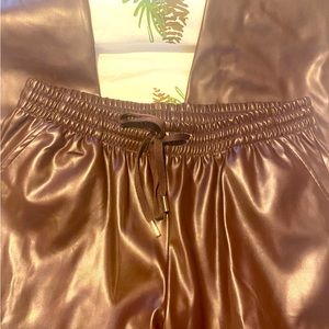 Laundry leatherette pants NWT